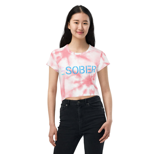 eSober Crop Top in Pink