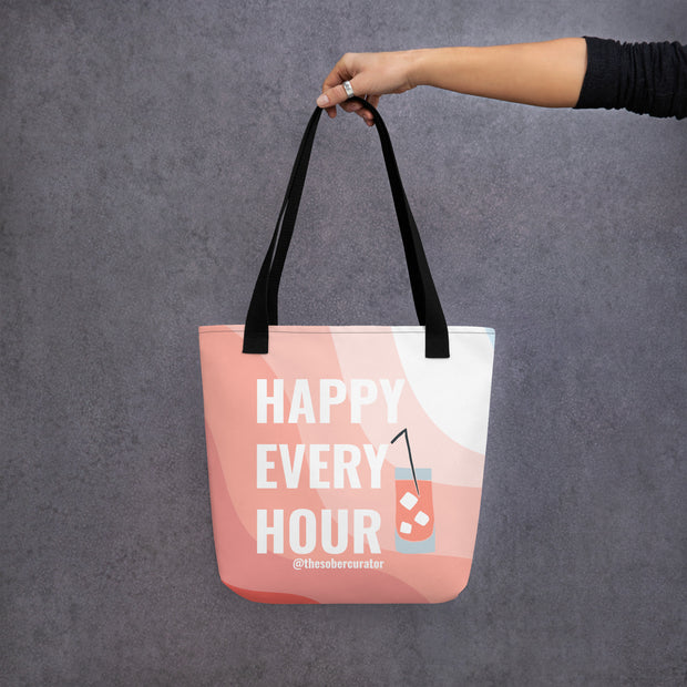 Happy Every Hour Tote Bag