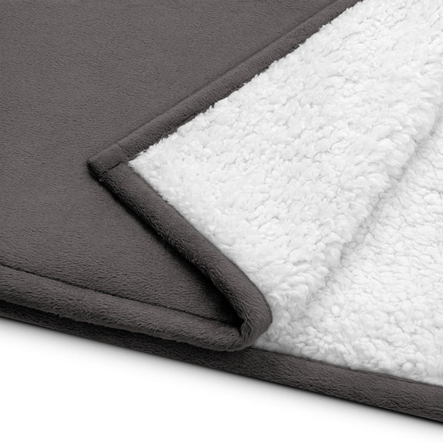 The Mindful Binge Premium sherpa blanket