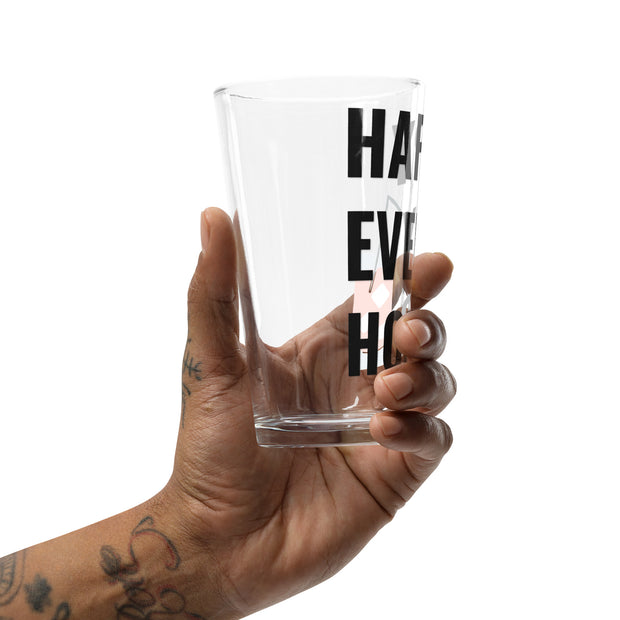 Happy Every Hour Mocktail Glass