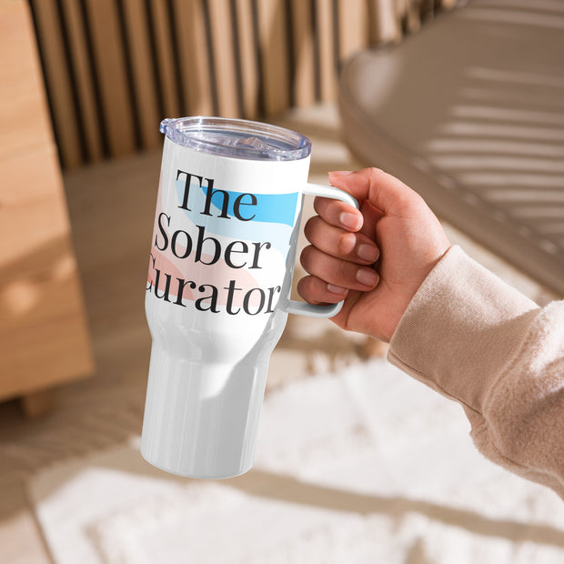 The Sober Curator Travel mug