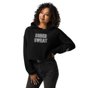 Sober Sweat Crop Hoodie