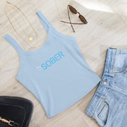 eSober Micro-Ribbed Tank Top