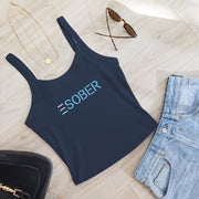 eSober Micro-Ribbed Tank Top