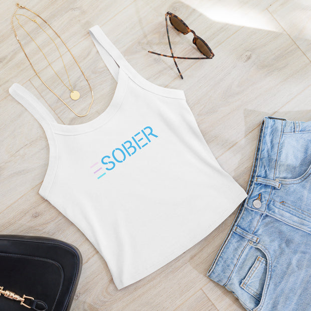 eSober Micro-Ribbed Tank Top